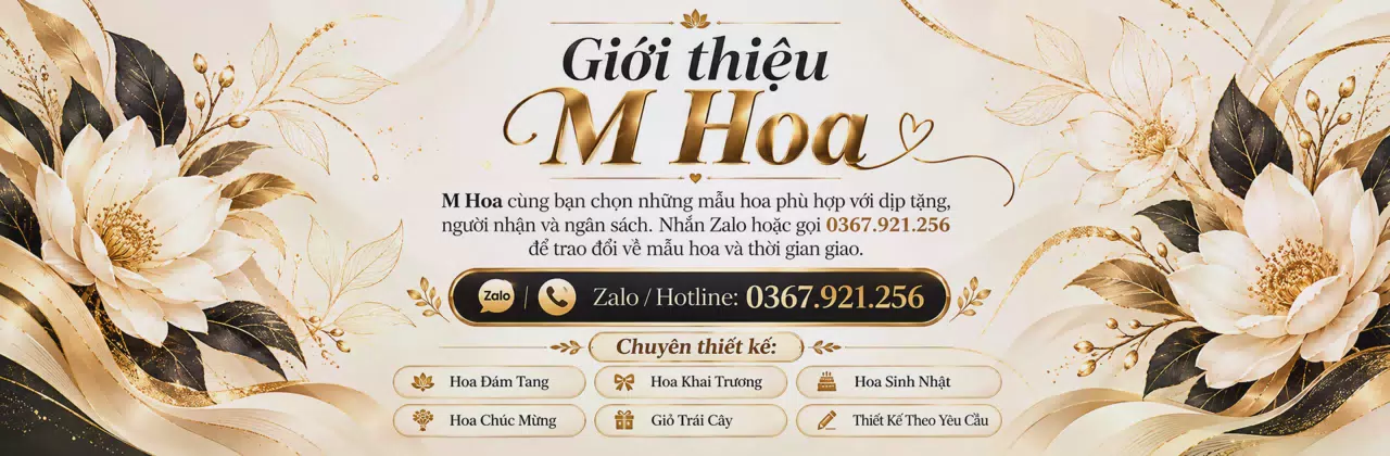 Ảnh bìa Shop hoa tươi Xã Tân Thành Tây Ninh - Từ lời nhắn đến món hoa vừa ý